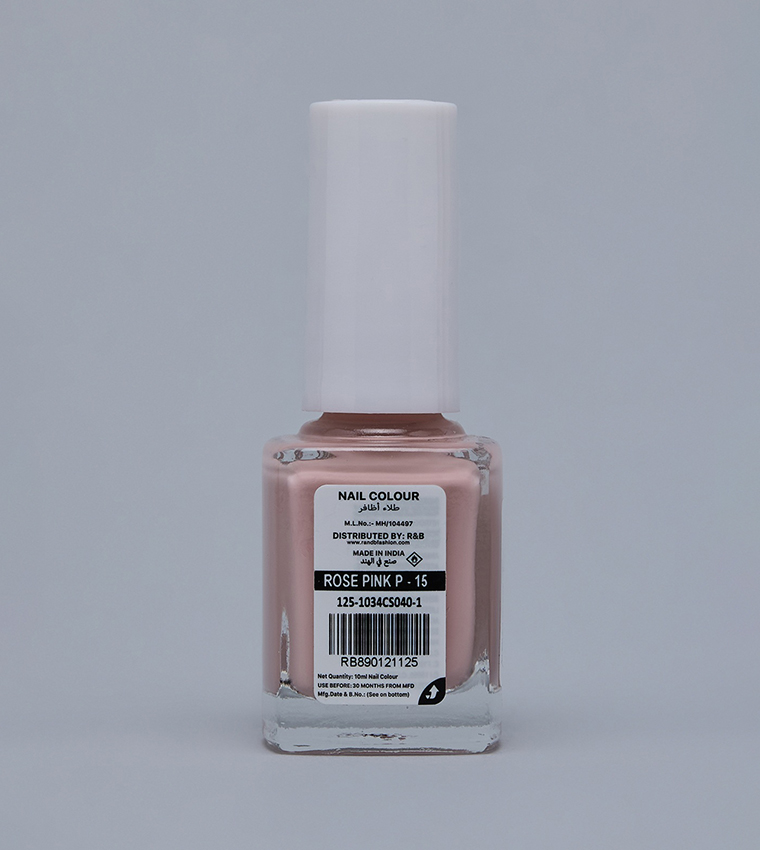 Rose Pink RB-650 Nail Polish, 10ml