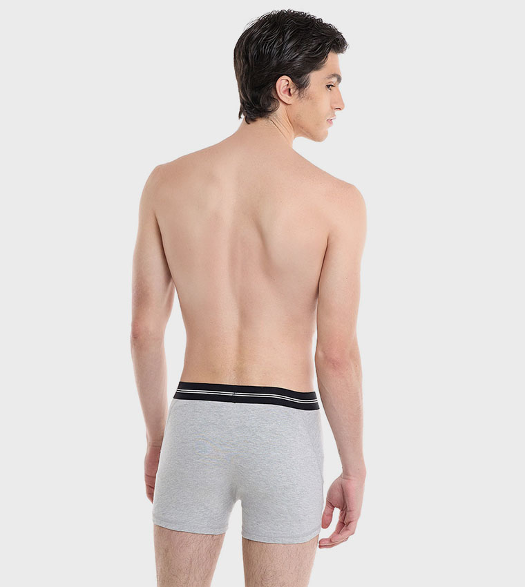 Pack of 2 Solid Boxer Briefs