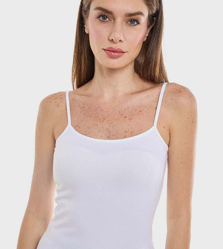 Solid Strappy Camisole