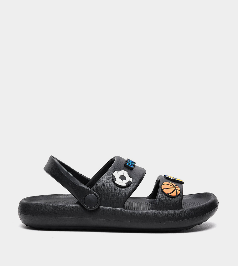 Jibbitz Detail Comfort Sandals
