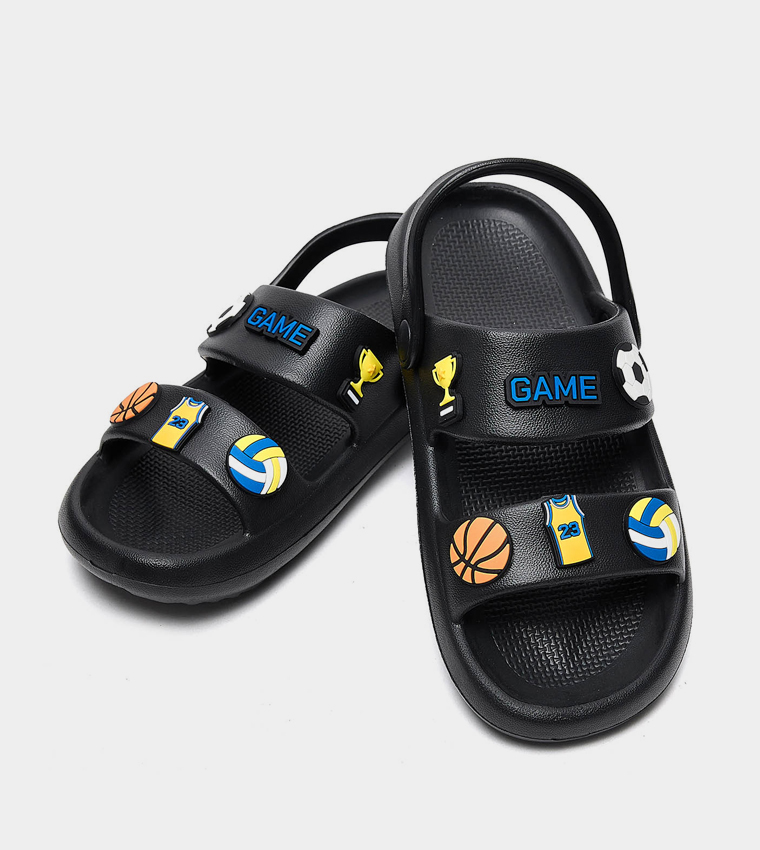 Jibbitz Detail Comfort Sandals