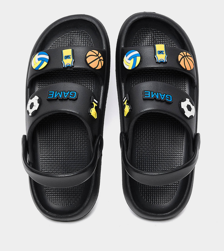 Jibbitz Detail Comfort Sandals