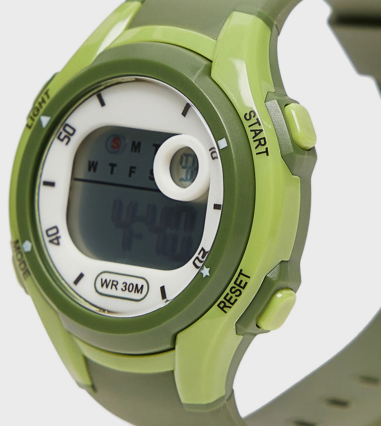 Silicon Strap Digital Watch