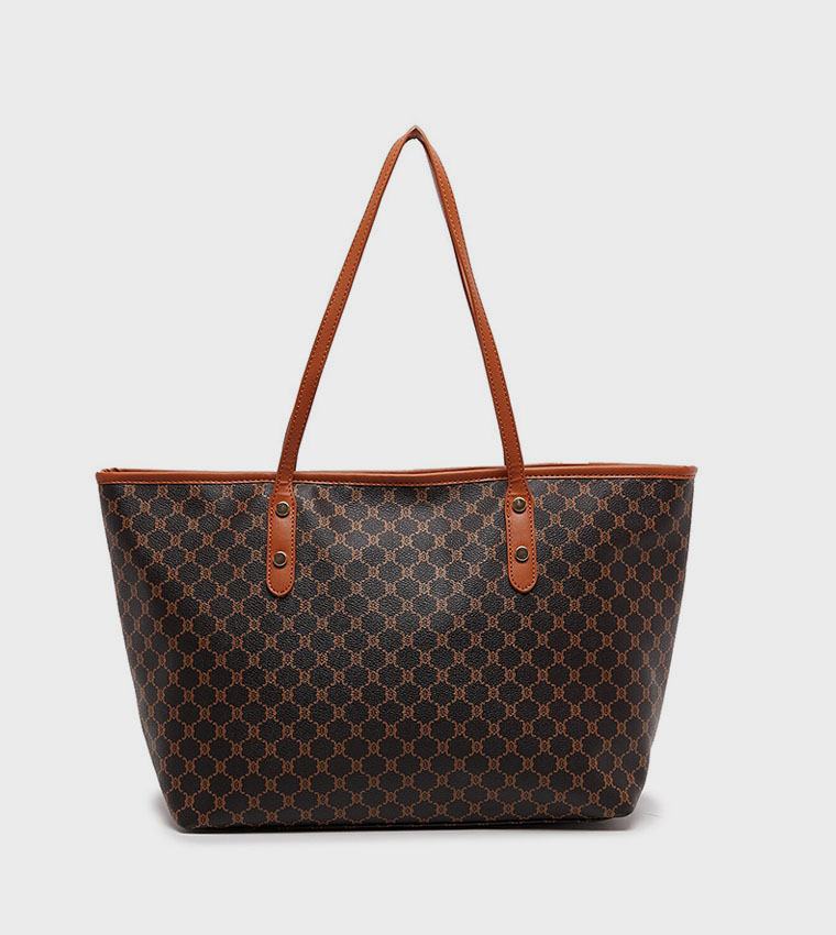 Patterned Tote Bag