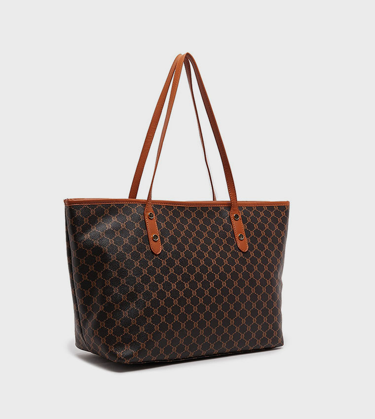 Patterned Tote Bag