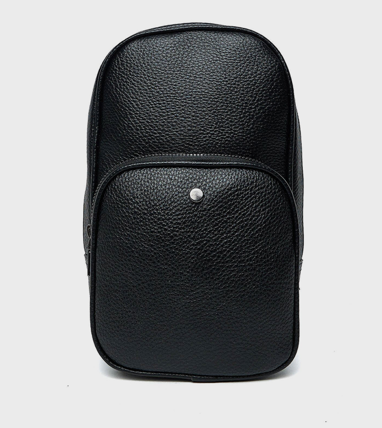 Textured Crossbody Backpack