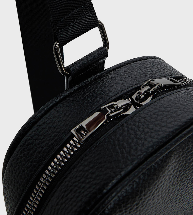 Textured Crossbody Backpack