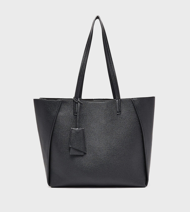Textured Tote Bag