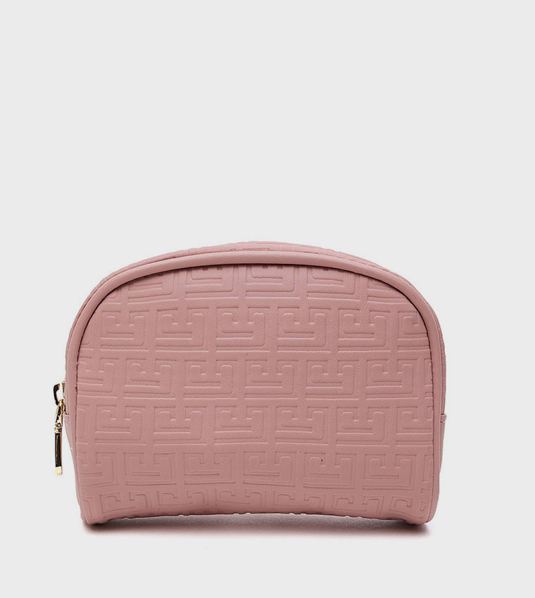Patterned Cosmetic Pouch
