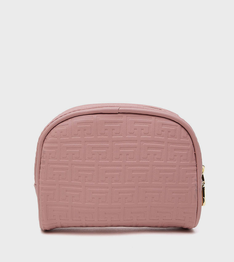 Patterned Cosmetic Pouch