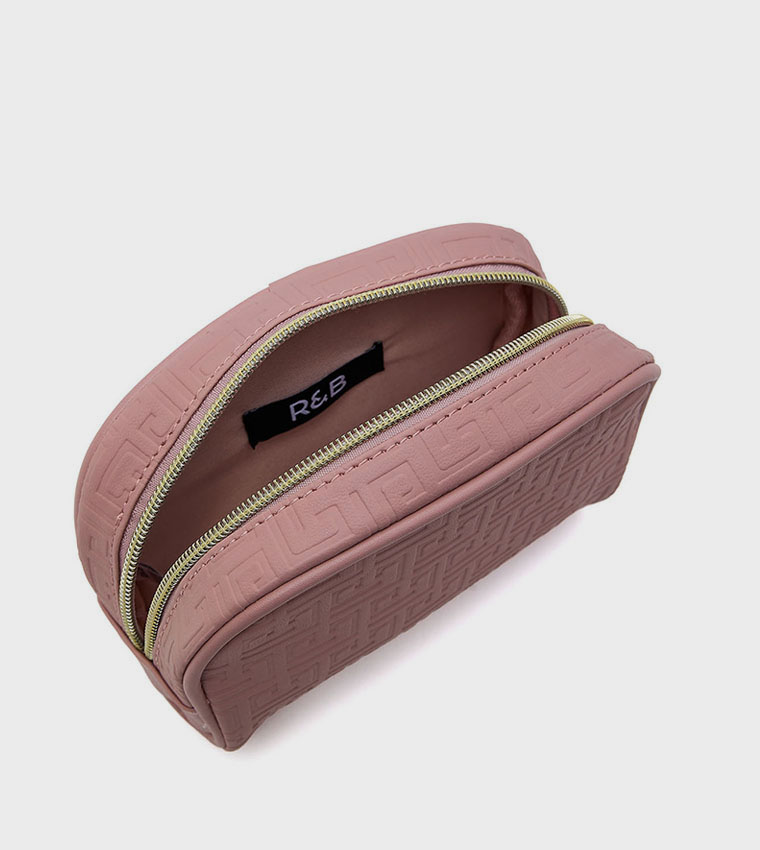 Patterned Cosmetic Pouch