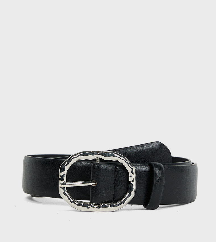 2 Pack Faux Leather Belts
