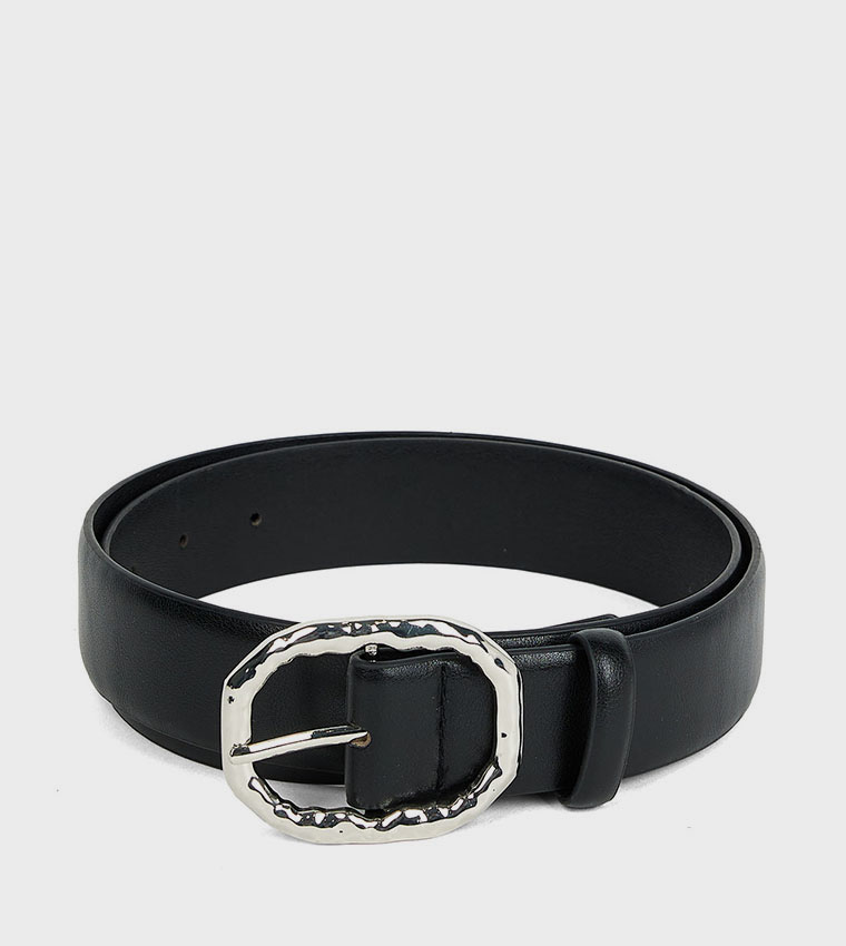 2 Pack Faux Leather Belts
