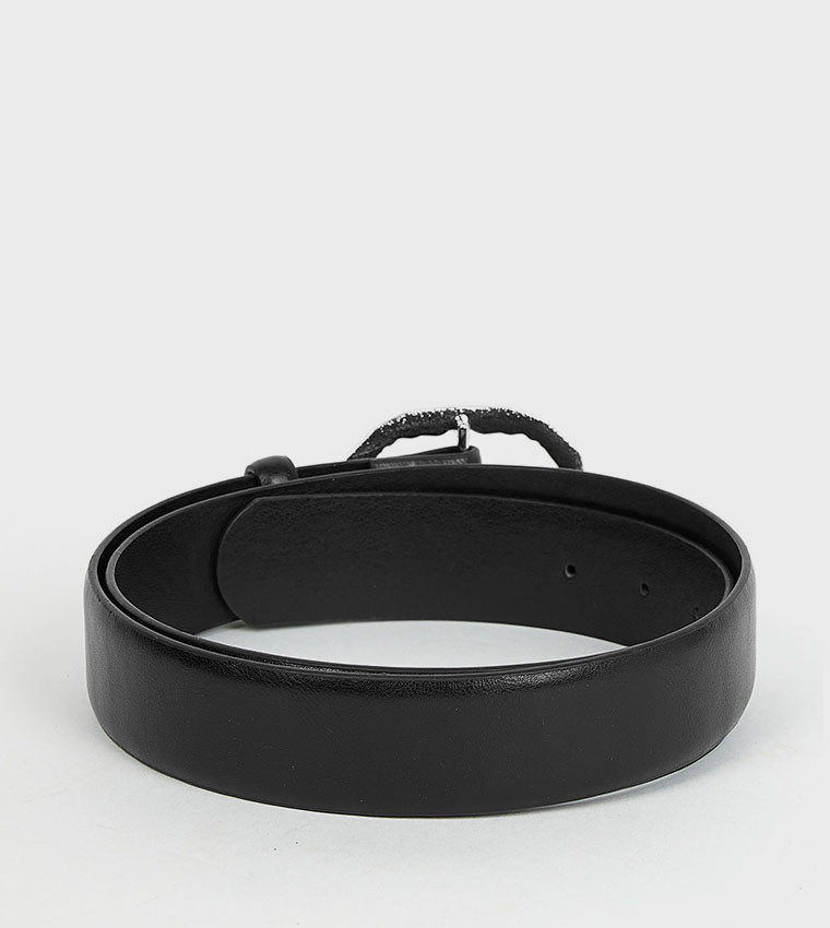 2 Pack Faux Leather Belts