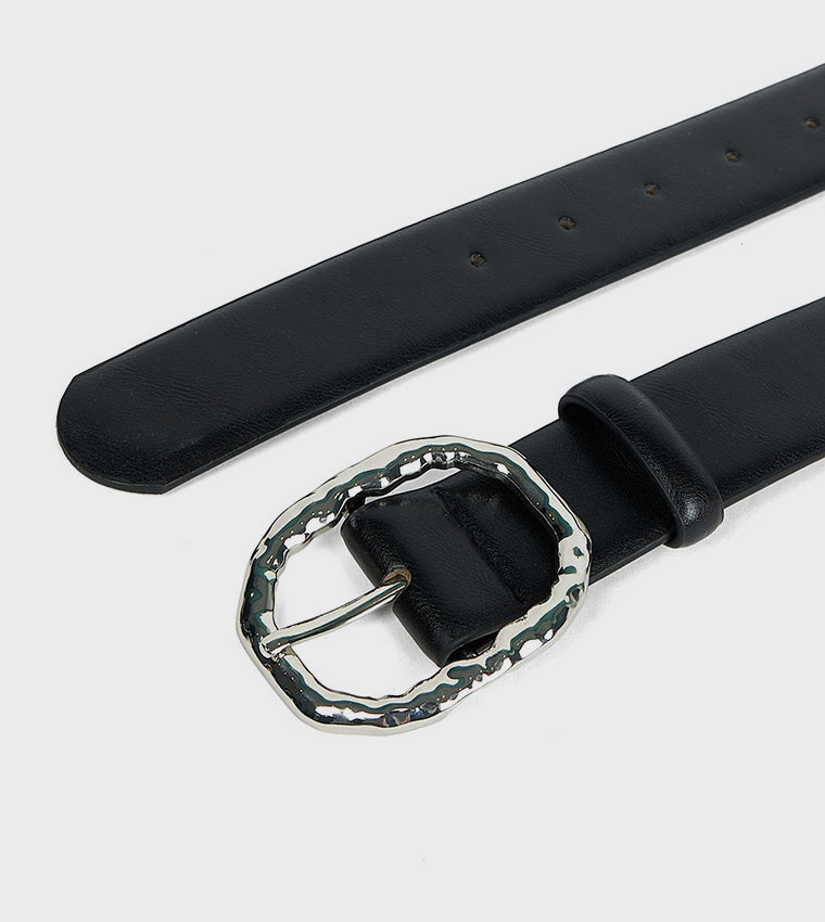 2 Pack Faux Leather Belts