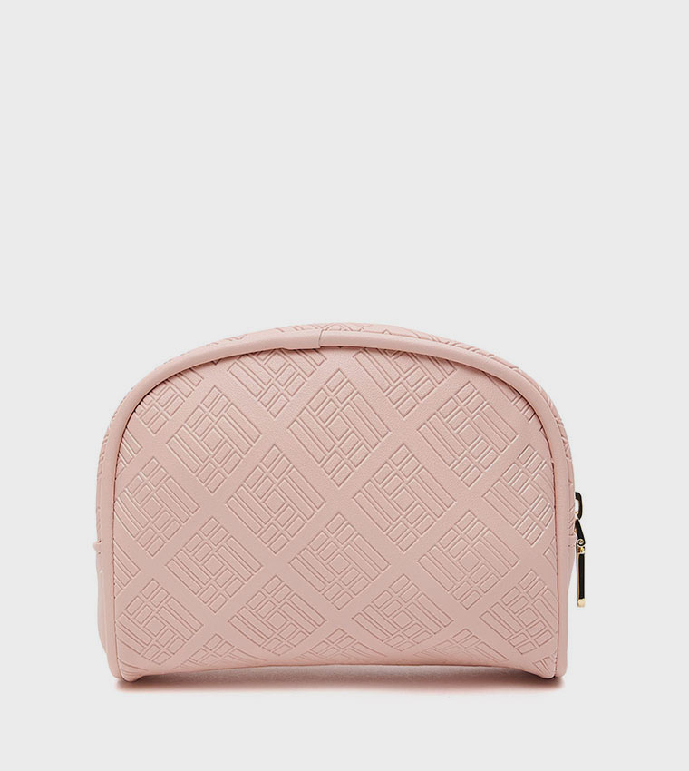 Patterned Cosmetic Pouch