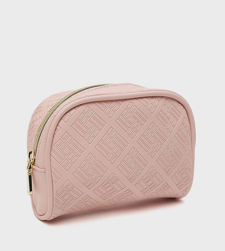 Patterned Cosmetic Pouch