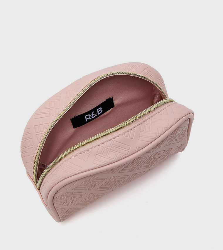 Patterned Cosmetic Pouch