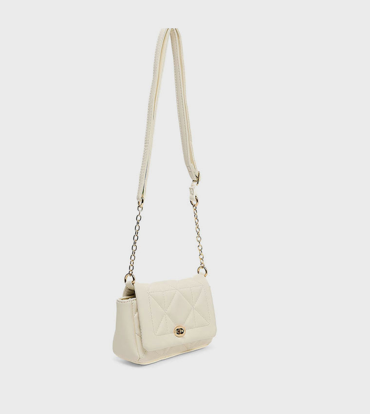 Handbag Rbt Buy R&B Quilted Crossbody Bag In Ivory | 6thStreet UAE