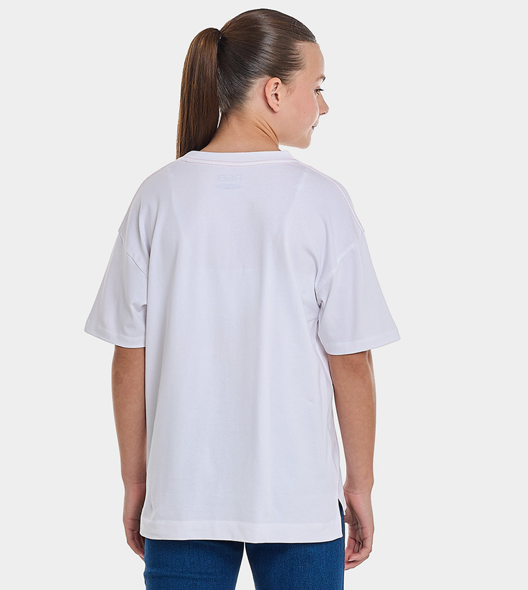 Sequins T-Shirt with Crew Neck and Short Sleeves