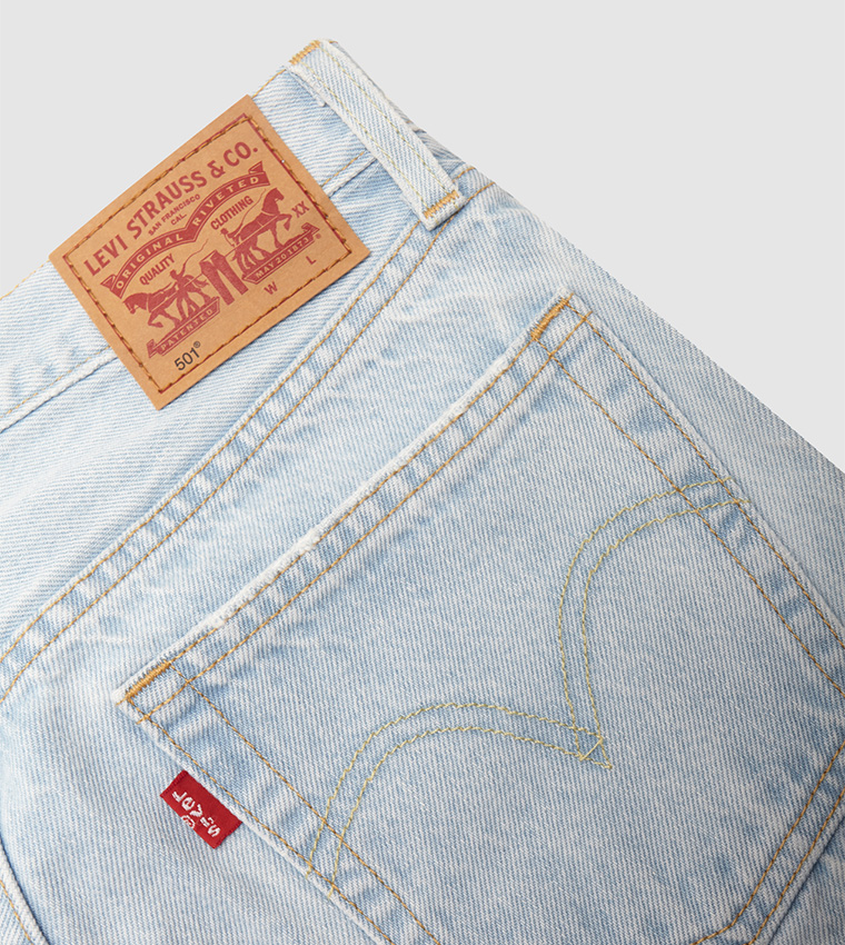 Buy Levi's 501 Original Straight Fit Jeans In Blue | 6thStreet UAE