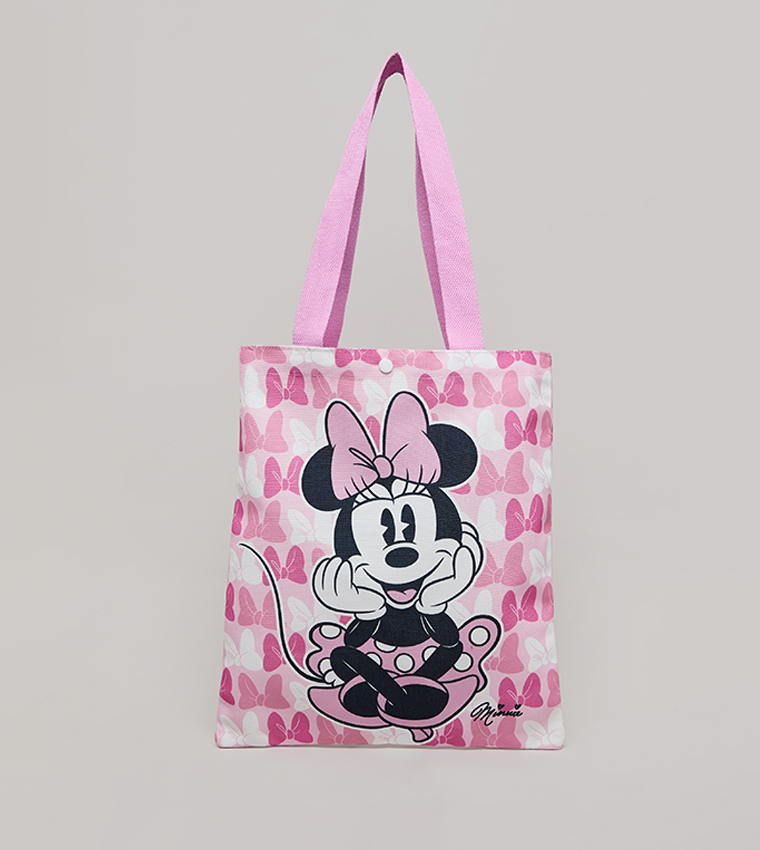 Minnie Mouse Printed Tote Bag