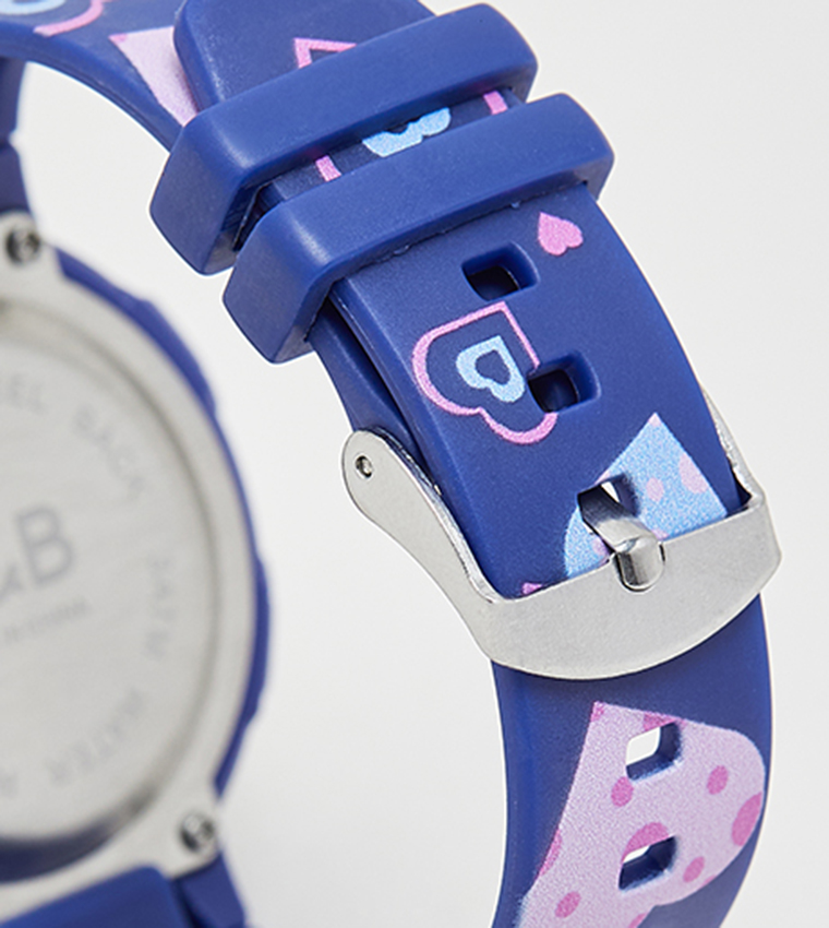 ساعة رقمية بطبعة