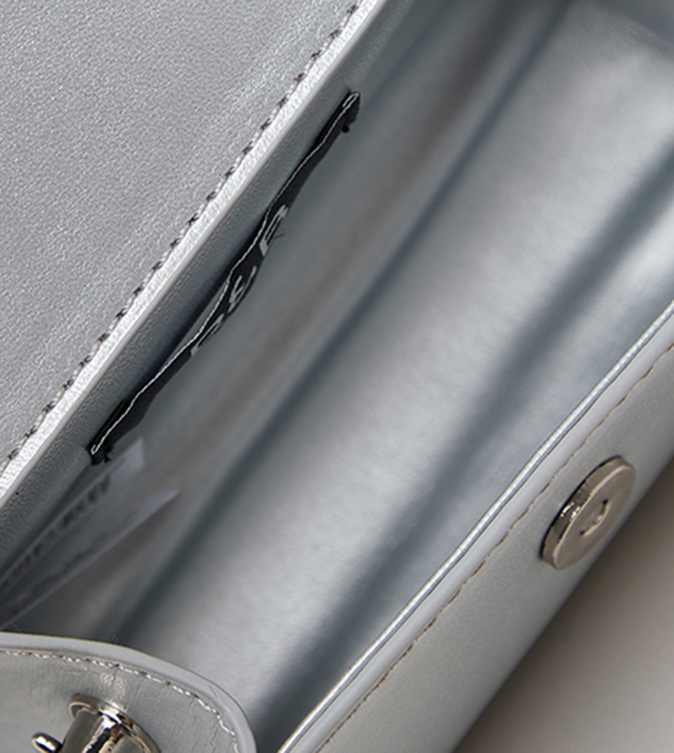 Embellished Top Handle Bag