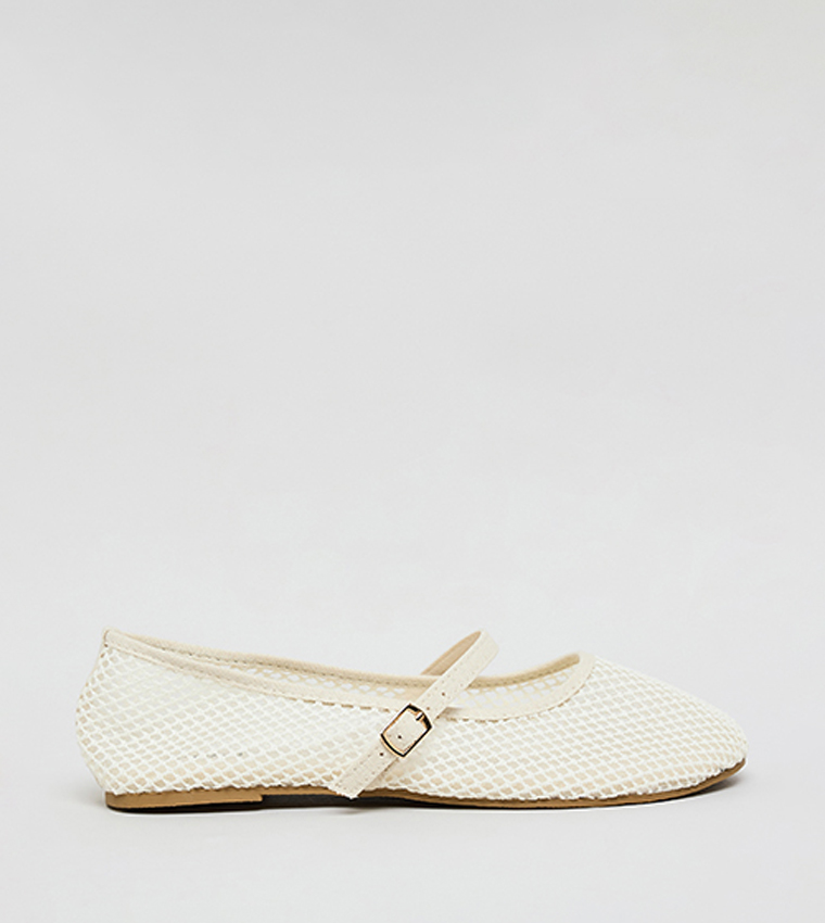 Mesh Mary Jane Shoes