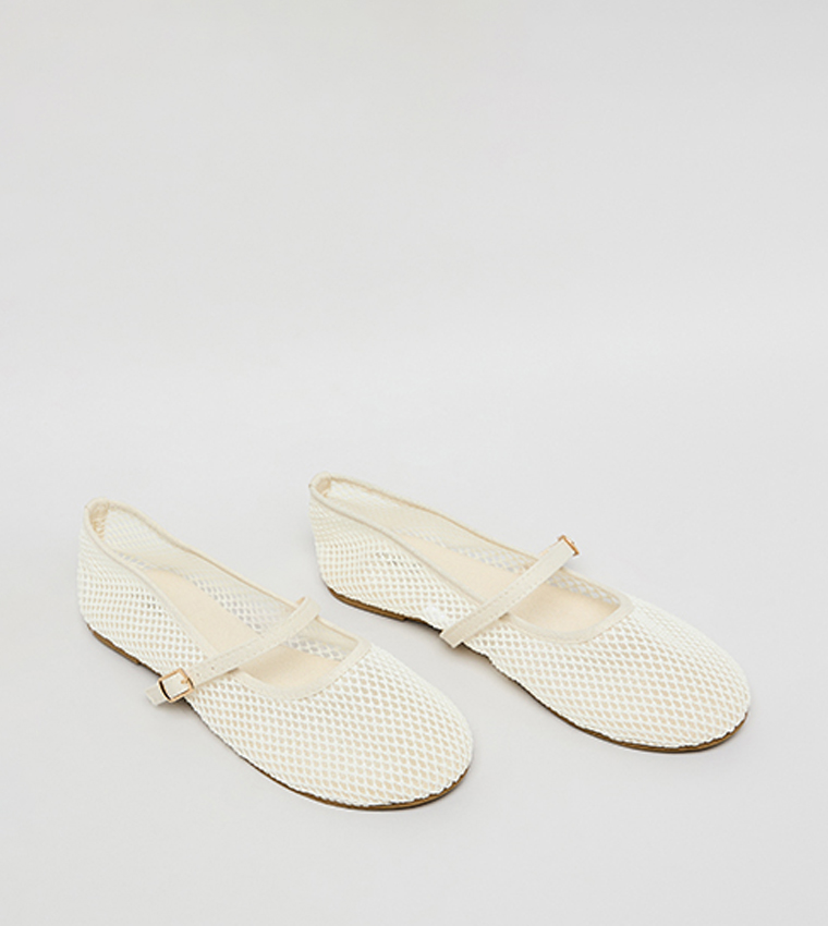 Mesh Mary Jane Shoes