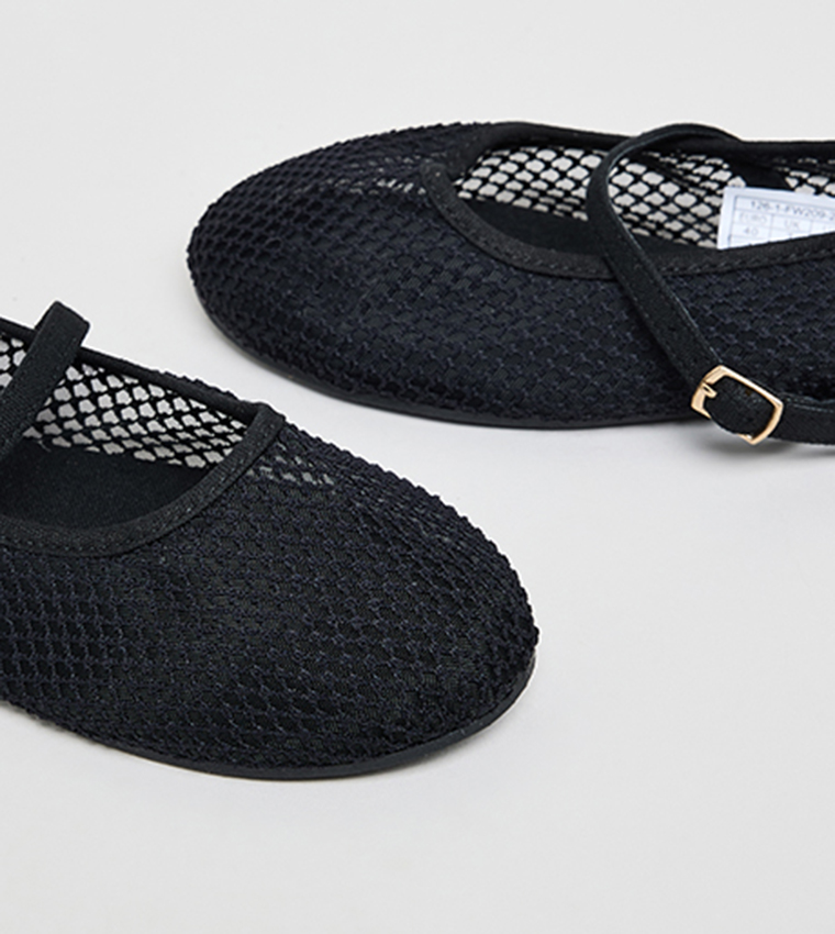 Mesh Mary Jane Shoes