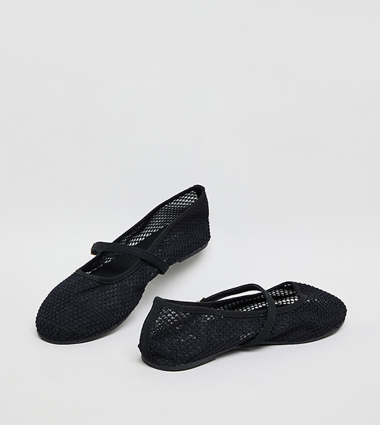Mesh Mary Jane Shoes