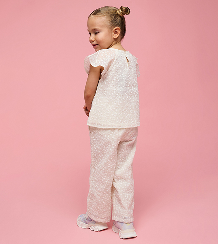 Buy R&B Embroidered Clothing Set In Ivory | 6thStreet Bahrain