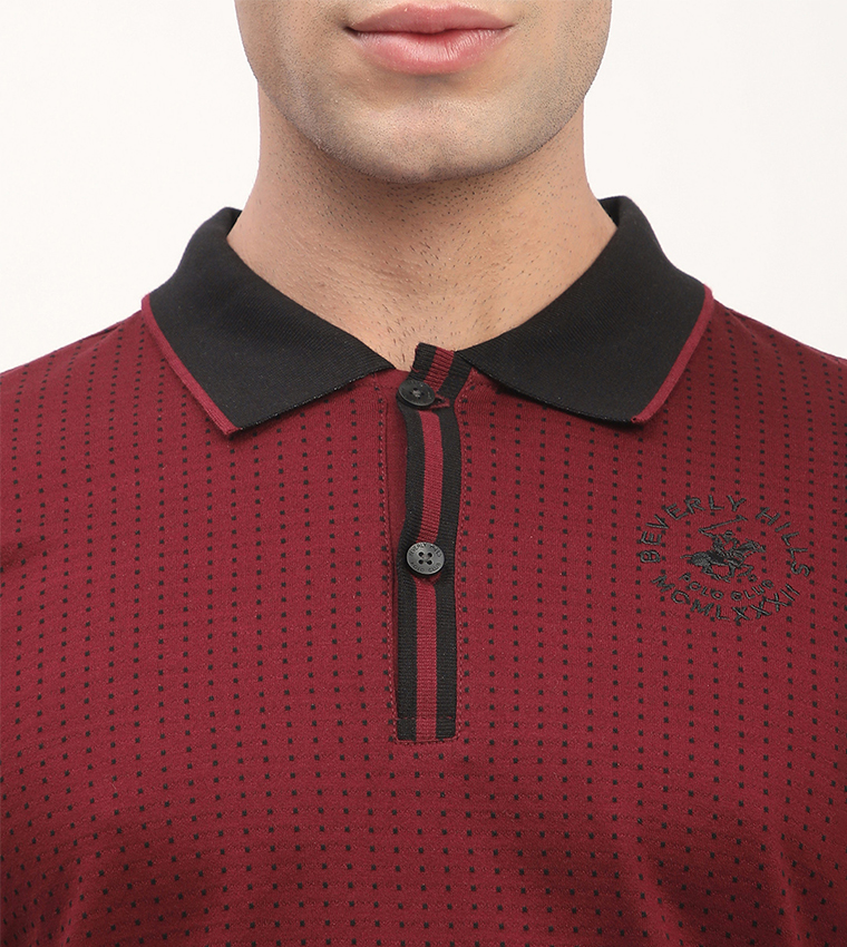 Logo Embroidered Short Sleeves Polo T-Shirt