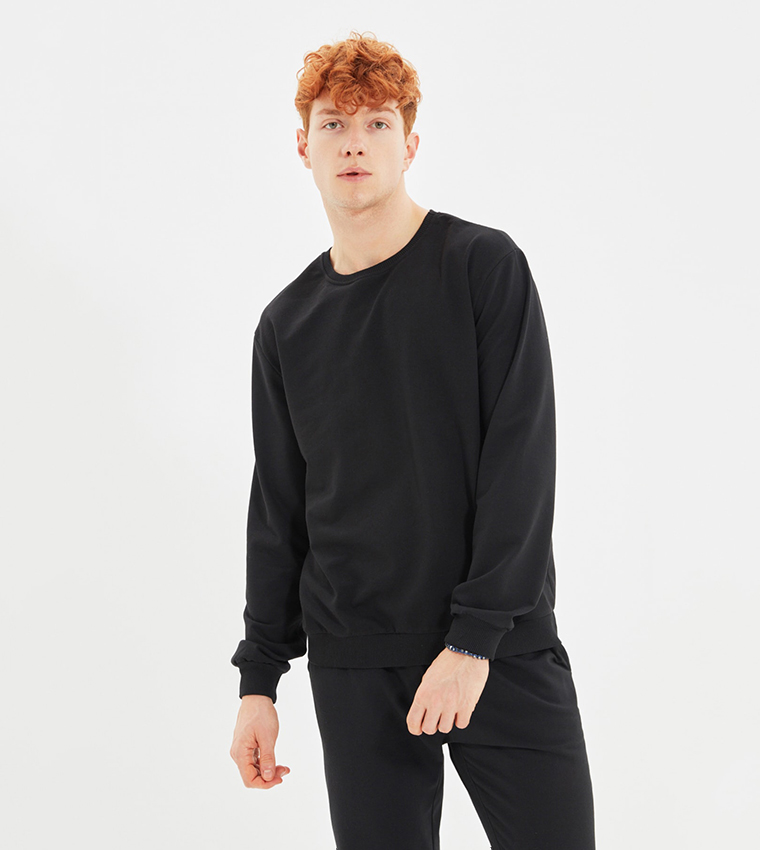 Sweatshirt store black men