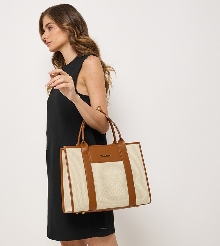 Logo Detail Tote Bag