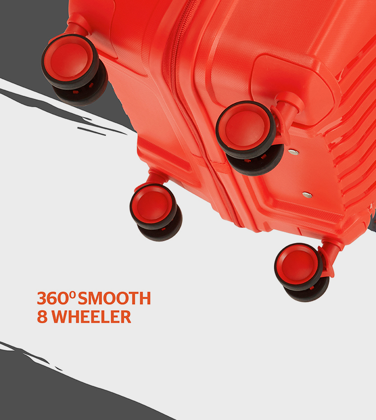 ONYX Logo Detail Hardshell Spinner Trolley Bag