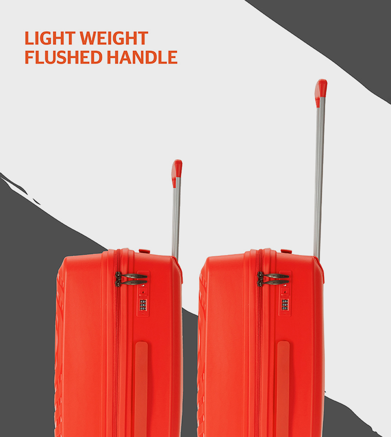 ONYX Logo Detail Hardshell Spinner Trolley Bag