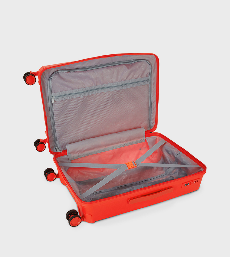 ONYX Logo Detail Hardshell Spinner Trolley Bag
