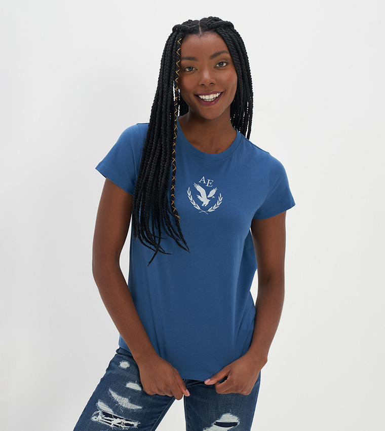 Logo Printed Short Sleeves Classic T-Shirt