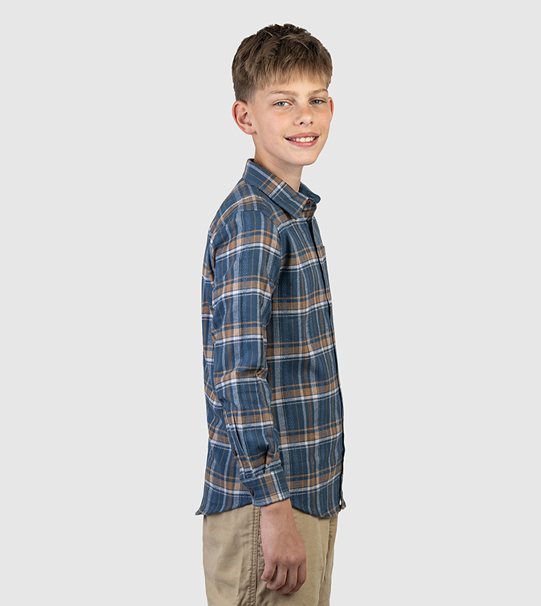 Plaid Long Sleeves Casual Shirt