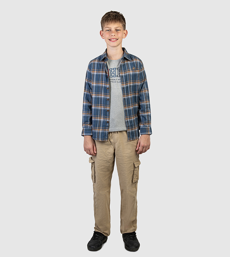 Plaid Long Sleeves Casual Shirt