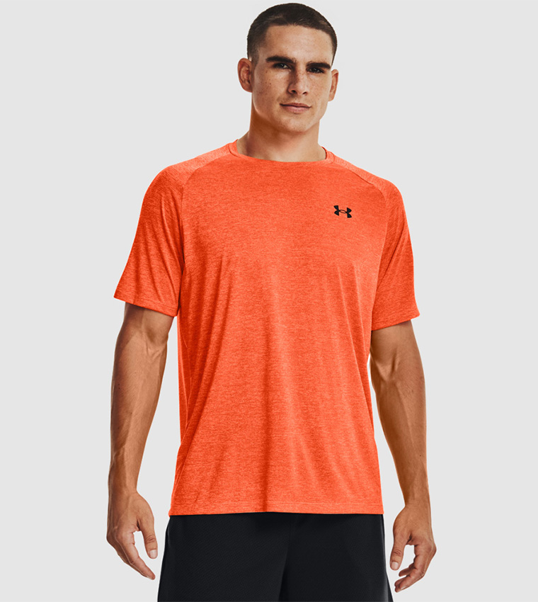 Buy Under Armour UA Tech 2.0 T Shirt In Orange 6thStreet UAE