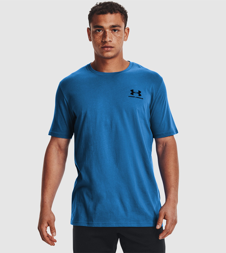 under armour t shirt blue