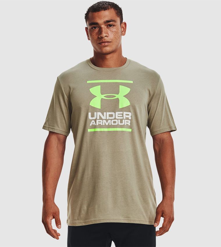 Buy Under Armour UA GL Foundation T Shirt In Beige