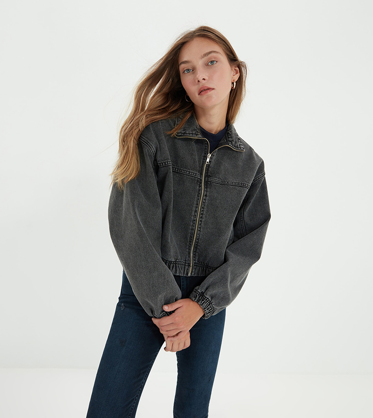 Bomber 2024 jean jacket