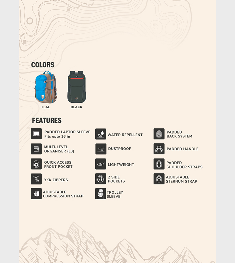 Cargo Pack 35 EXP Color Block Backpack