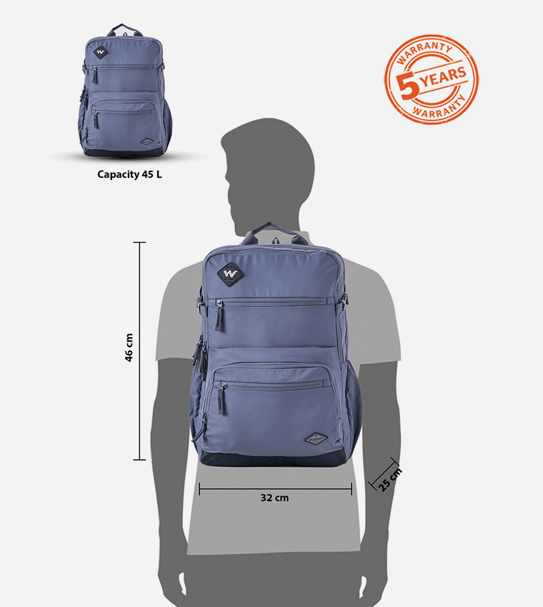 ANDES 45 LP HUE Logo Detail Backpack