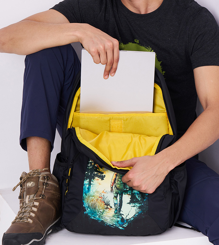 ATLAS 45 LP CAMPER Printed Backpack