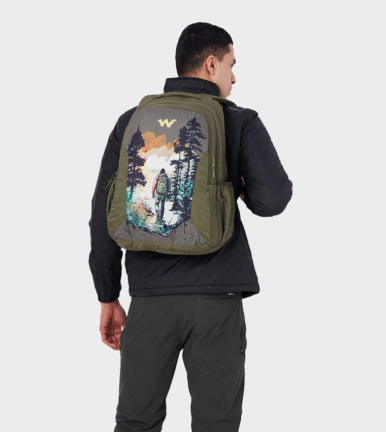ATLAS 45 LP CAMPER Printed Backpack